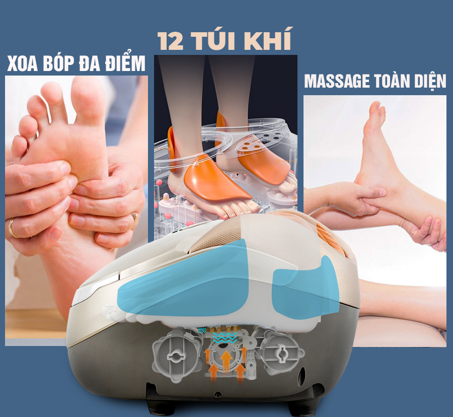 Máy massage chân OKACHI JP-850